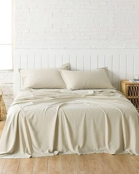 bajo's Cotton Queen-Size Bedsheet with Pillow Covers-picture-41