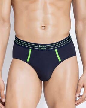 john players Pack of 2 Cotton Briefs with Contoured Crotch-picture-42