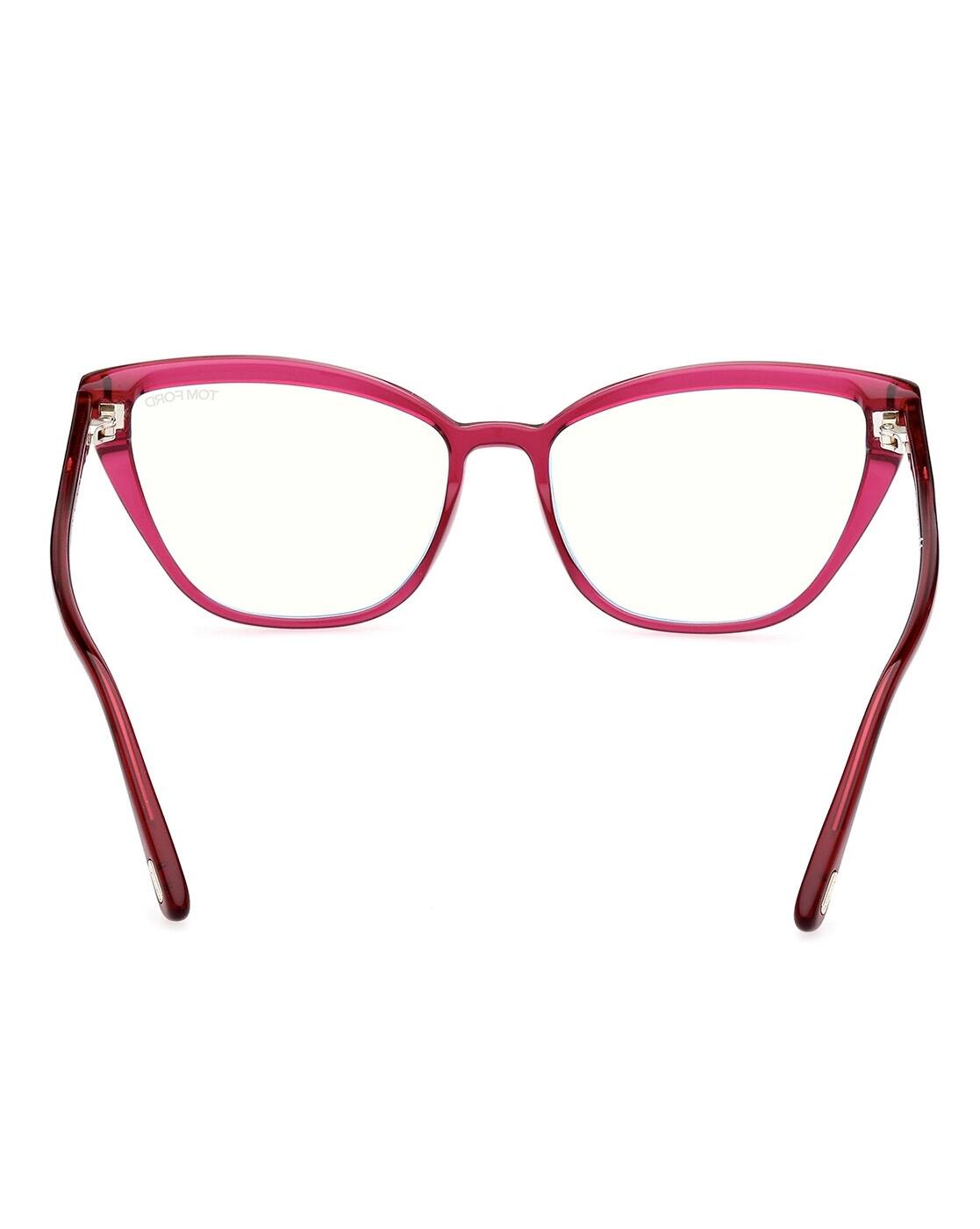 Buy Tom Ford Women Regular Lens Cat Eye Frames - FT5825-B 55  display picture 3