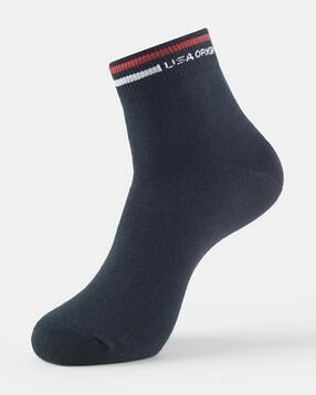 7002 Compact Cotton Stretch Ankle Length Socks with Stay Fresh Treatment-image-49