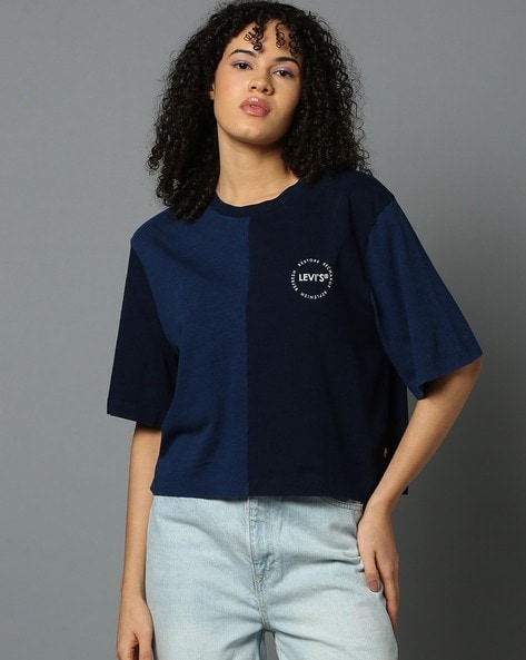 Buy Blue Tshirts for Women by LEVIS Online Ajio