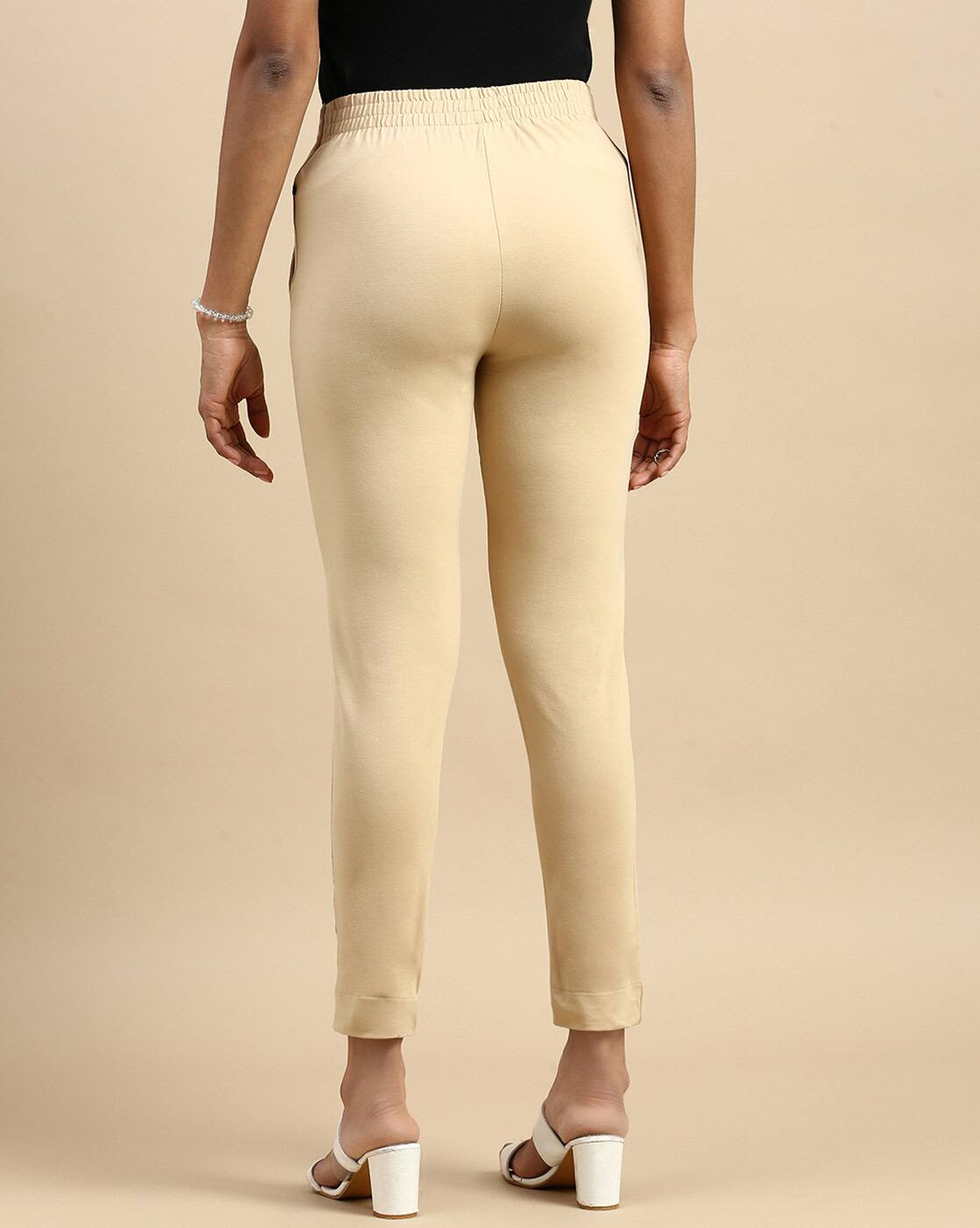 Slim Fit Trousers with Insert Pockets