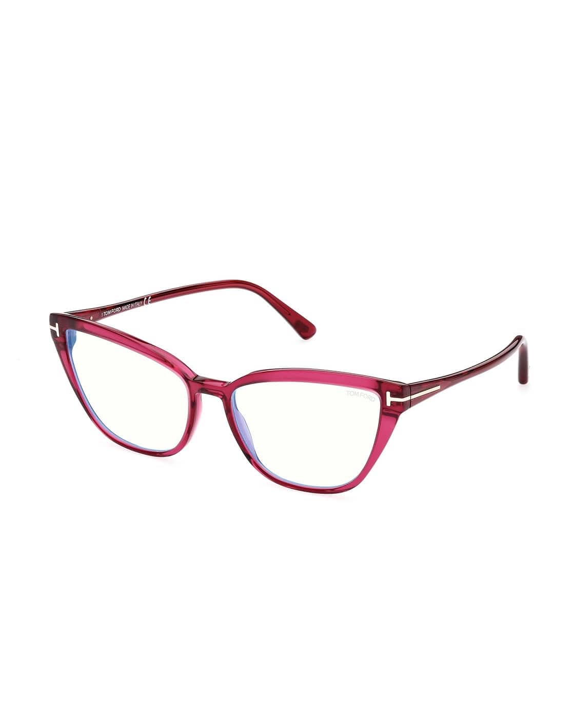 Buy Tom Ford Women Regular Lens Cat Eye Frames - FT5825-B 55  display picture 1