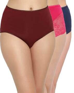 clovia Pack of 3 Women Regular Fit Hipsters-picture-34