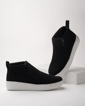 stylestry Women Round-Toe Boots with Zip Fastening-picture-10