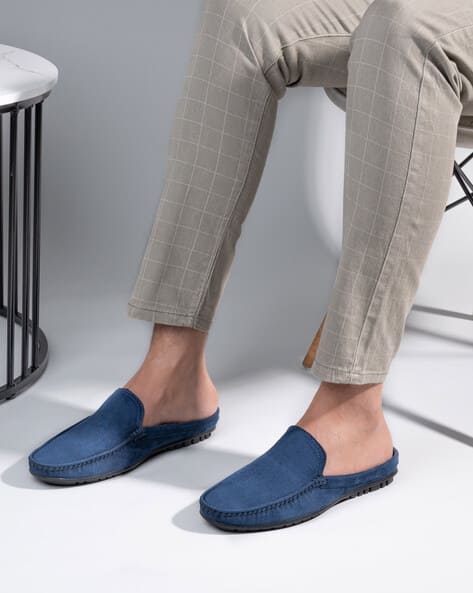 Buy Navy Blue Casual Shoes for Men by Styli Online