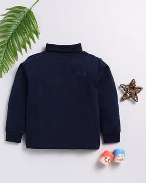 Boys Regular Fit High-Neck Sweatshirt-image-45
