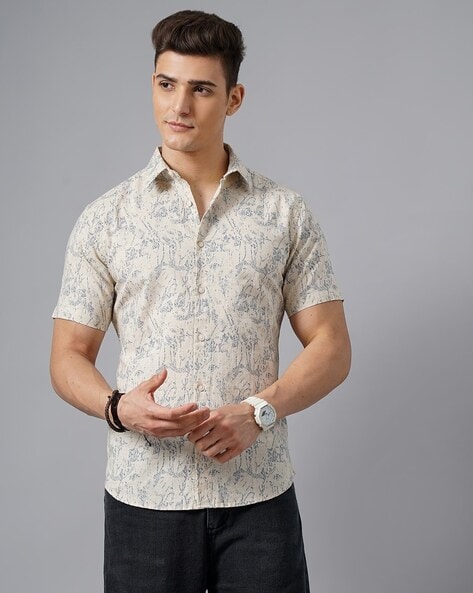 Buy Beige Shirts for Men by British Club Online Ajio