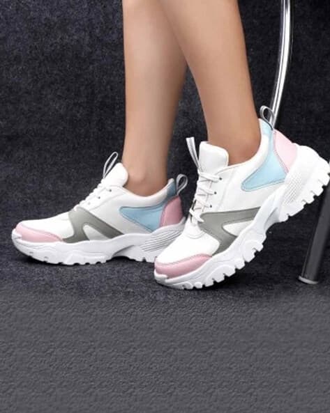 Buy White Sports Shoes for Women by STYLESTRY Online