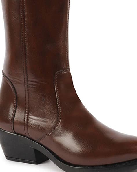Buy Brown Boots for Women by FAUSTO Online