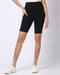 Women Ribbed Slim Fit Shorts