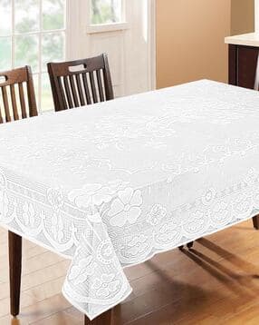 dakshya industries Floral Print 6-Seater Rectangle Table Cover-picture-27