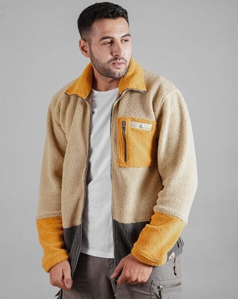 Unisex Regular Fit Polar Fleece Winter Jacket