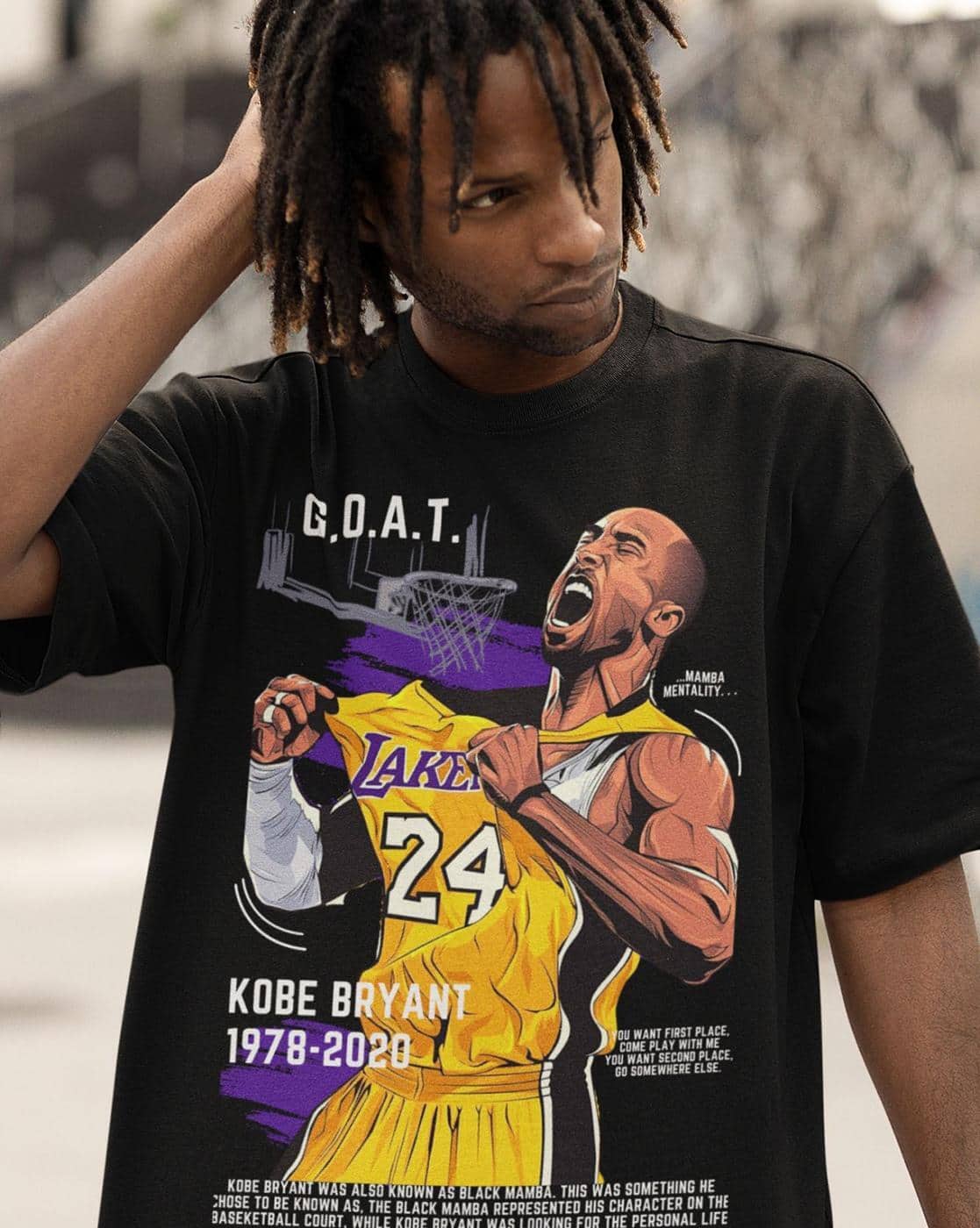 HUMAN MADE Graphic Tシャツ Kobe \"Black L พร้อมส่ง Rare item ‼️ Human Made Exclusive Kobe Tee (Black) Size