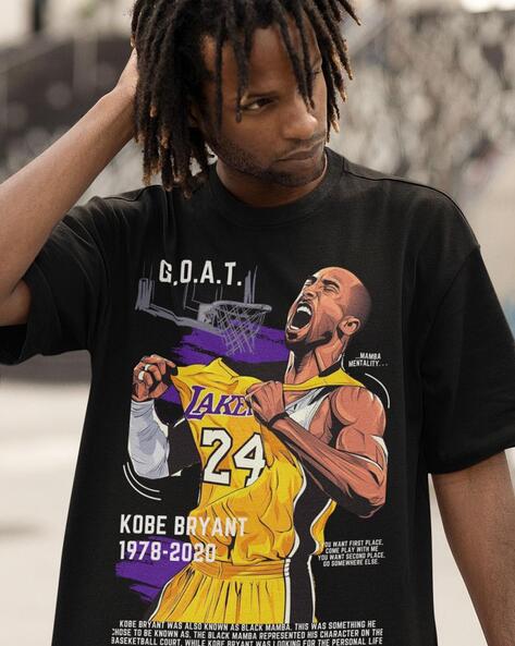 Kobe bryant black t shirt online