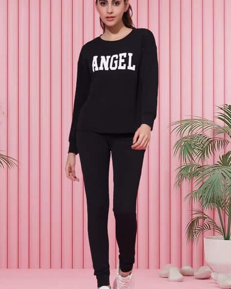 Buy Black Tracksuits for Women by DTR FASHION Online