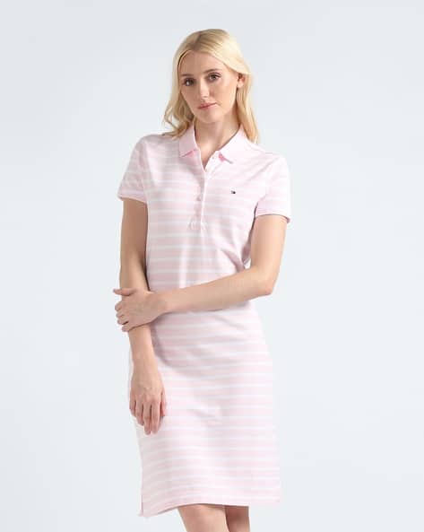Buy Cradle Pink Dresses for Women by TOMMY HILFIGER Online | Ajio.com