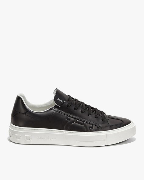 Ferragamo sneakers black on sale