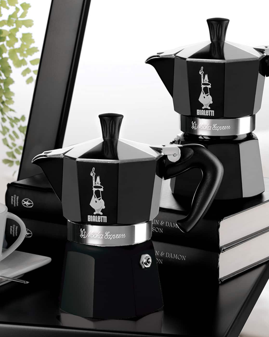 Buy Bialetti 6-Cups Aluminium Moka Express | Black Color Home