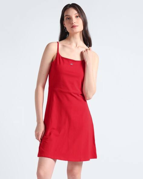 tommy hilfiger one shoulder dress Tommy Hilfiger Colorblock Asymmetrical Scuba Sheath Dress, Women's, Size: 6, Black