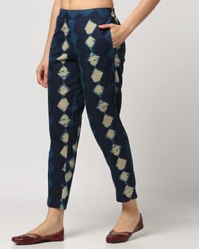 svrnaa by azorte Women Tie & Dye Straight Fit Pants-picture-30