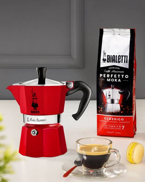 Buy Bialetti 3-Cups Moka Express | Red Color Home & Kitchen | AJIO