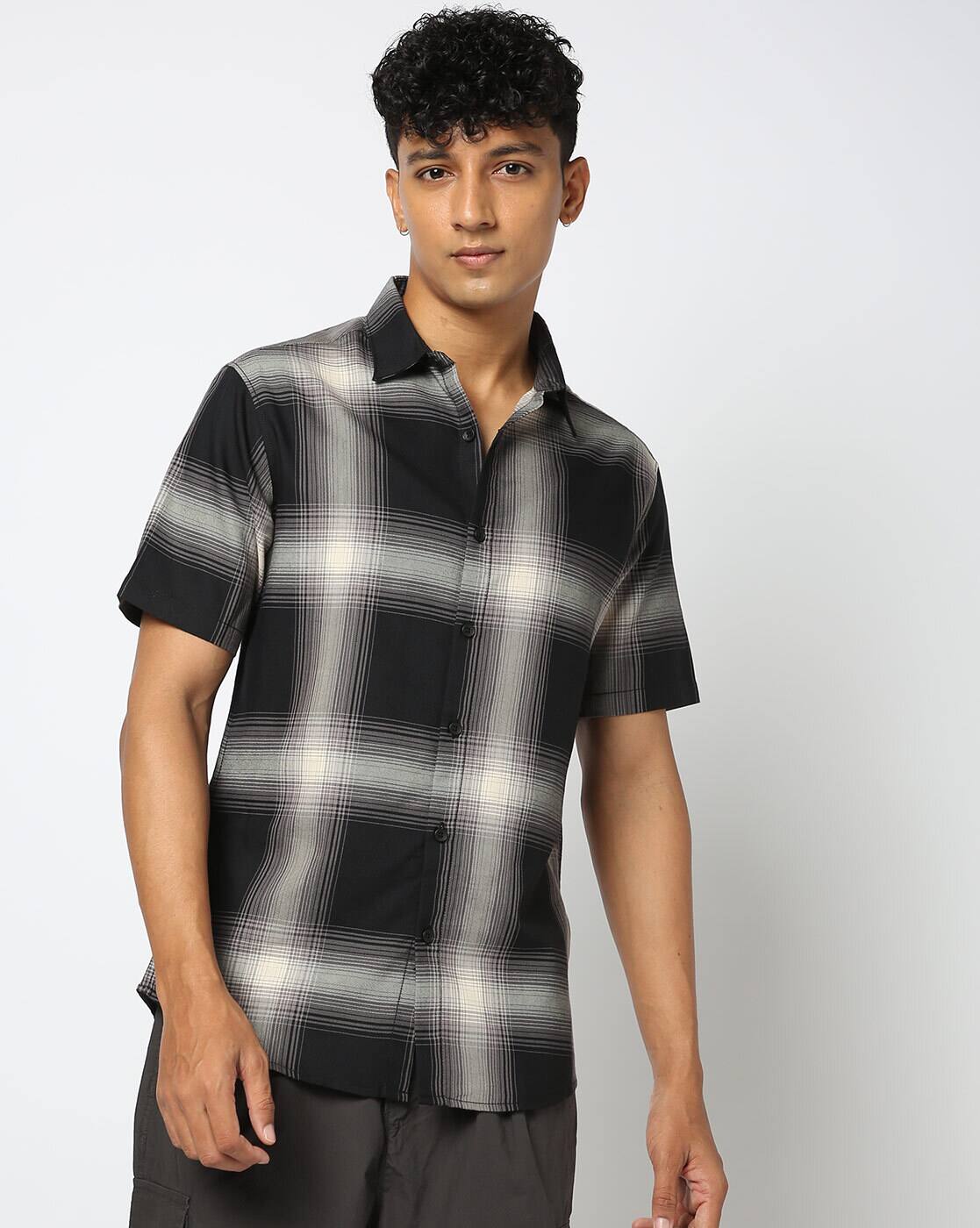 Buy Black Shirts for Men by YOUSTA Online | Ajio.com