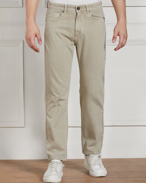 Men Mid-Wash Relaxed Fit Jeans