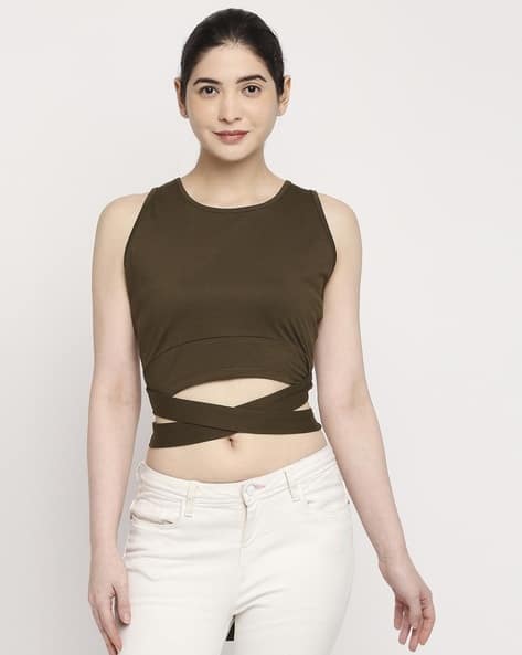 Buy Green Tops for Women by Autumn Hues Online