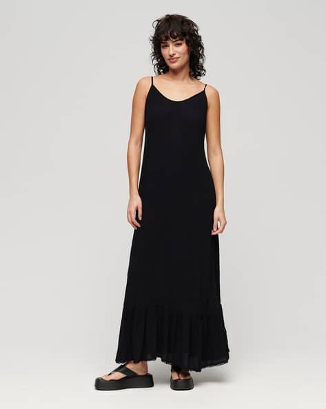 Buy Black Dresses for Women by SUPERDRY Online | Ajio.com