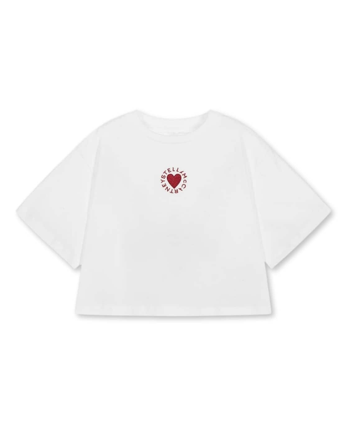 Buy Stella Mccartney Brand Print Regular Fit Round-Neck T