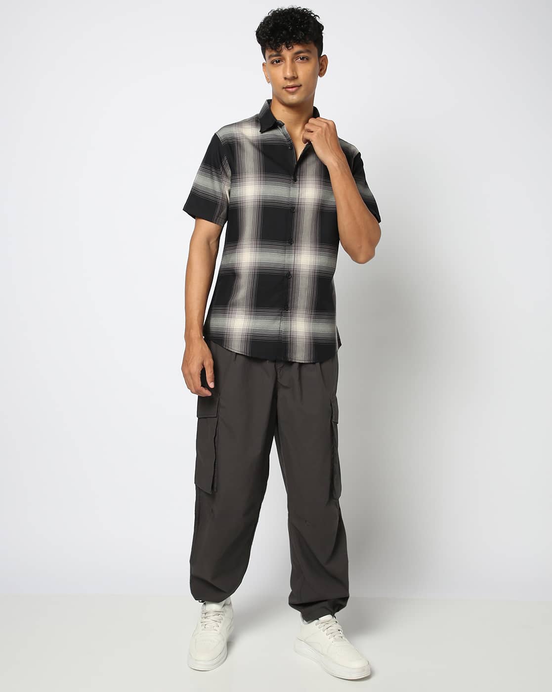Buy Black Shirts for Men by YOUSTA Online | Ajio.com