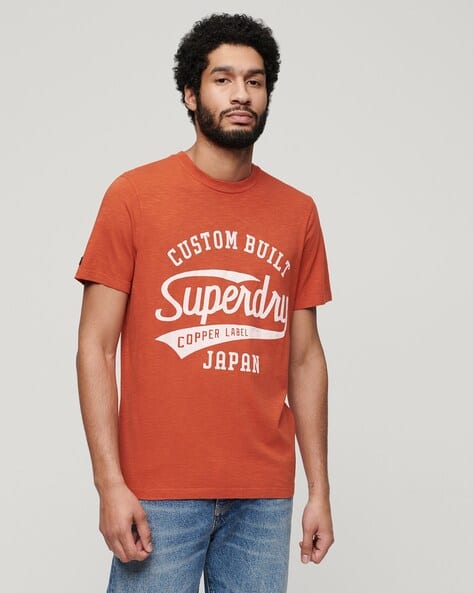 Buy Rust Orange Tshirts for Men by SUPERDRY Online