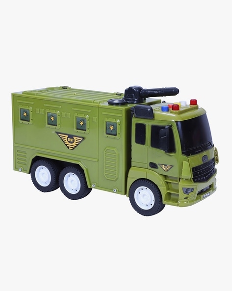 Toyzone Rescue Squad Army Gun & Bomb Friction Toy