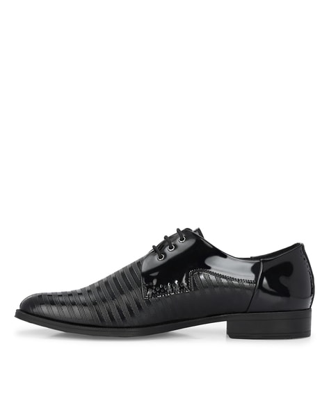 Delize Men Round-Toe Lace-Up Shoes