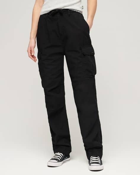 Low-Rise Para Cargo Pants