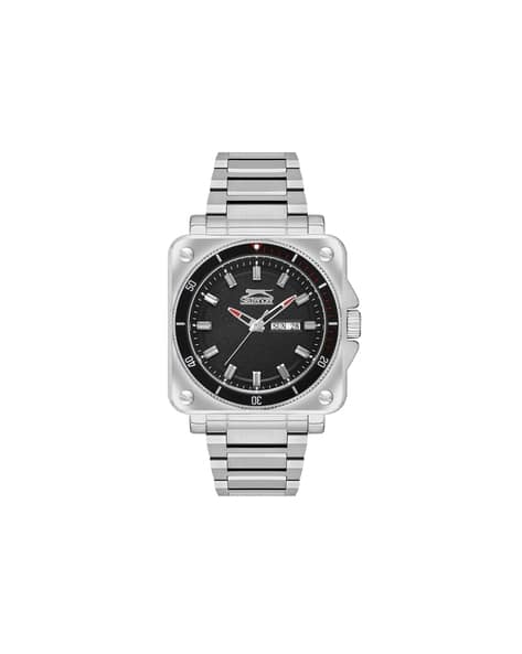 Slazenger Watch SL092232101 Analogue Watch with Stainless Steel Strap