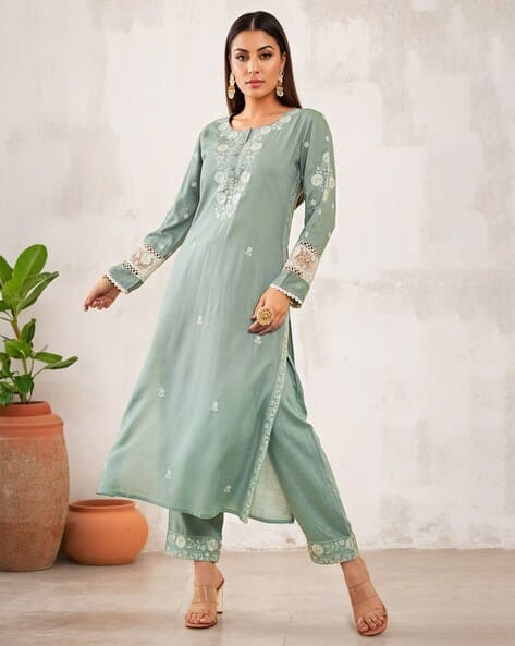 ajio soch kurti suits online