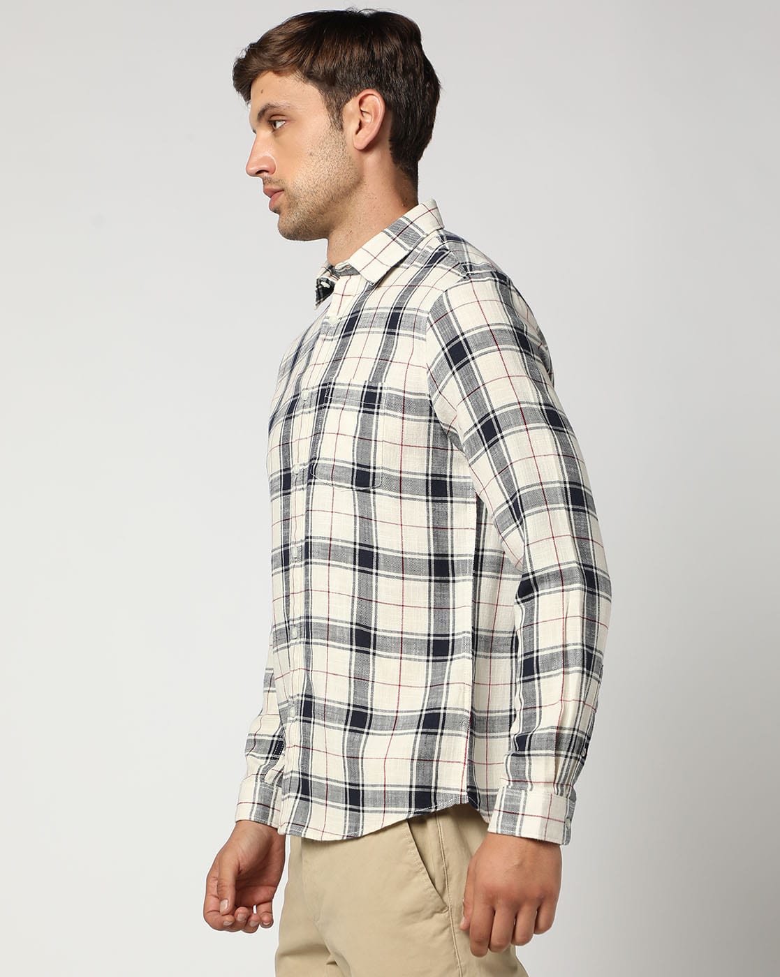 Buy Off White Shirts for Men by LEE COOPER Online