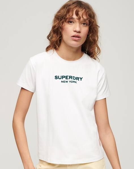 SUPERDRY Sport Luxe Graphic Fitted T-Shirt
