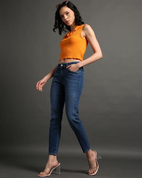 Buy Blue Jeans Jeggings for Women by Mavi Online