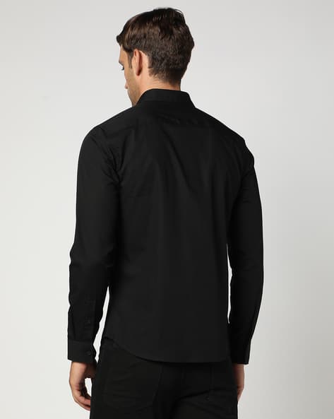 【D.Nart.Ampta】 tuck detail shirt black D.Nart.Ampta】 tuck detail shirt black