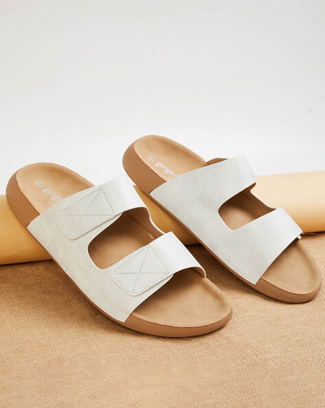 Women Open Toe Slip On Sandals