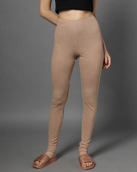 Women High Rise Thermal Leggings