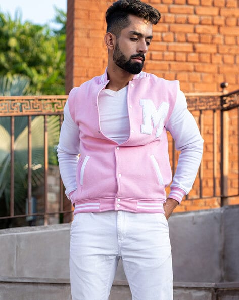 Buy Baby Pink Jackets Coats for Men by Tistabene Online Ajio