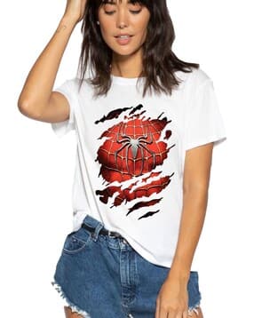 vlam Women Regular Fit Graphic T-Shirt with Round Neck-picture-33
