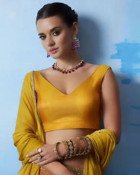 soch V-Neck Back-Open Blouse-picture-15