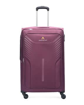 Men Logo Print Trolley Bag with Handle-image-32