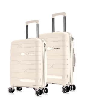 Set of 2 Paris Number Lock Trolley Bags - S | M-image-9