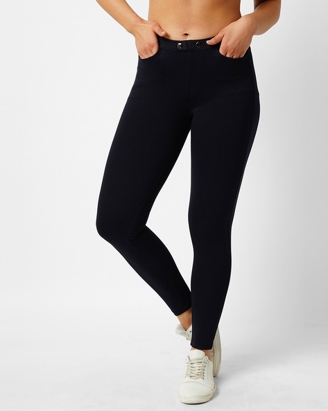 Women High Rise Skinny Fit Treggings